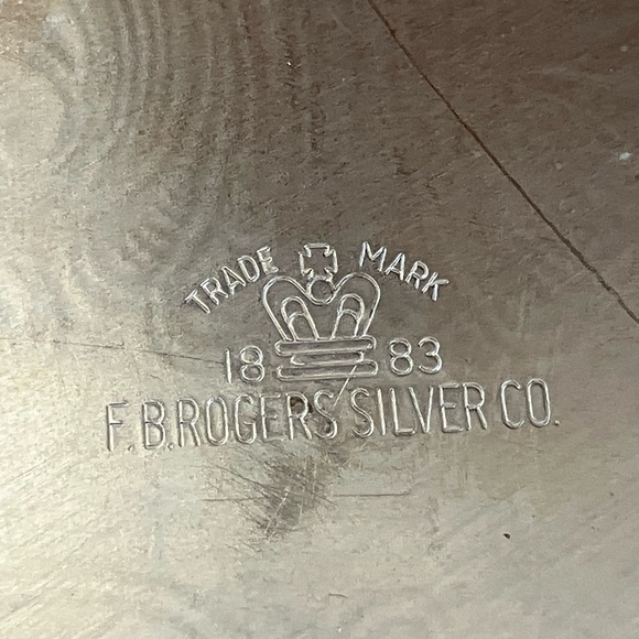 Antique FB Roger’s Tea Set & Serving Tray (4 pieces) - Picture 11 of 12